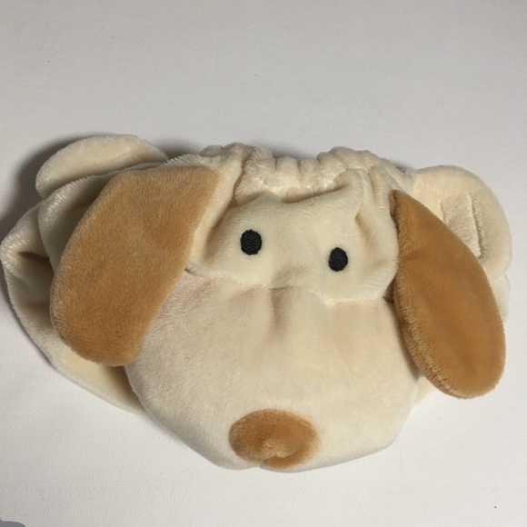 Not a Diaper! Cover pants 6-24 mo dog plush MESH LINING LIKE NEW - Picture 8 of 10